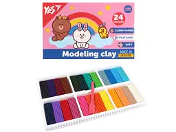 Пластилін Yes Line Friends 24 кольори 480 г 540683