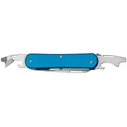 Ніж багатофункціональний Fox Vulpis Aluminium Blue. 4 інструменти - мініатюра 4