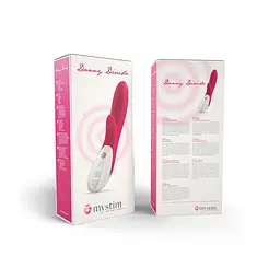 Вібратор-кролик Mystim Danny Divido Pink з глибокою вібрацією, 2 мотори - мініатюра 11
