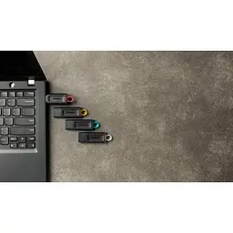 Флеш пам'ять USB Kingston DataTraveler Exodia 64GB USB 3.2 Gen 1 Black/Teal (DTX/64GB) - мініатюра 7