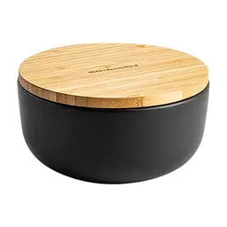Миска KitchenAid Matte Oven-to-table з чорного керамограніту з кришкою (CC004972-001)