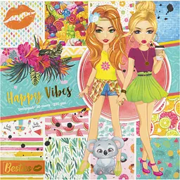 Блокнот для дизайну Besties Happy Vibes 20 аркушів (961034)