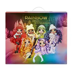 Лялька Rainbow High Winter Break Поппі Ровен, з аксесуарами (574767) - мініатюра 8