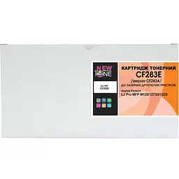 Картридж тон. NEWTONE для HP LJ Pro M125/127/201/225 аналог CF283A Black ( 2000 ст.) (CF283E) - мініатюра 2