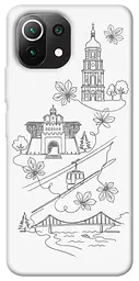 TPU чохол Demsky Kyiv spirit для Xiaomi Mi 11 Lite