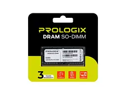 Модуль пам'яті PrologiX 8 GB SO-DIMM DDR3 1600 MHz (PRO8GB1600D3S) - мініатюра 5