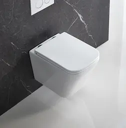 Комплект Grohe Set унітаз Quadro-0301-R + Інсталяція Grohe Rapid Sl 38772001 38772001QUADRO0301R, Білий - мініатюра 8