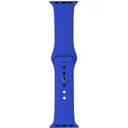 Ремінець Apple Watch Silicone 42/44/45/46/49 мм Deep Синій S (3)