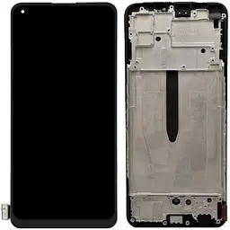 Дисплей Oppo A95 4G/A95 5G чорний, OLED, з рамкою