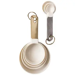 Набір мірних ложок Ardesto Tasty Baking світло-сірий 8 шт. (AR1563G)