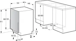 Посудомийна машина Gorenje Gorenje GV520E10 - мініатюра 5