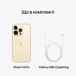 Смартфон Apple iPhone 14 Pro 256GB Grade A Seller Refurbished Gold - мініатюра 10