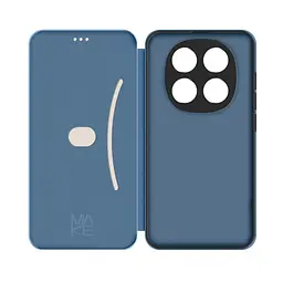 Чохол-книжка MAKE Xiaomi Redmi Note 14 Pro 4G Flip Teal - мініатюра 4