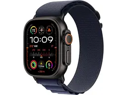 Смарт-годинник Apple Watch Ultra 2 GPS + Cellular 49mm Black Titan. Case w. Navy Alpine Loop - Small (MYTF3+MYPW3)