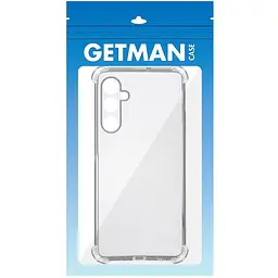 TPU чохол GETMAN Ease logo посилені кути Full Camera для Samsung Galaxy A57 5G Безбарвний (прозорий) - мініатюра 2