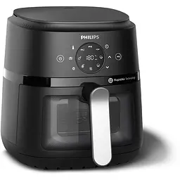 Мультипіч Philips Ovi digital 1500 Вт чорна (NA221/00) - мініатюра 2