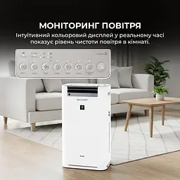 Очищувач повітря Sharp KC-G50EUW - мініатюра 6