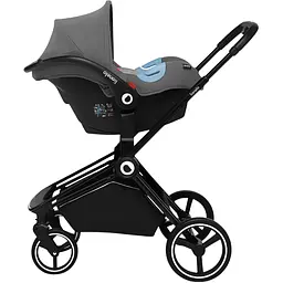 Коляска універсальна Lionelo Mika Plus 3 в 1 grey stone (LO-MIKA PLUS 3IN1 GREY STONE) - мініатюра 7
