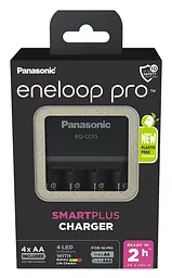 Зарядний пристрій Panasonic Smart-Quick Charger + Eneloop Pro BQ-CC55 AA/HR06 Ni-Mh 2500 mAh BL 4 шт - мініатюра 2