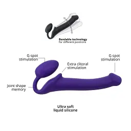 Безременевий страпон Strap-On-Me XL, 16 см - мініатюра 4