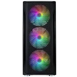 Корпус 1stPlayer X5-BK-4F1-PS-600FK-EU Black 600W (X5-BK-4F1-PS-600FK-EU) 600 Вт - мініатюра 2