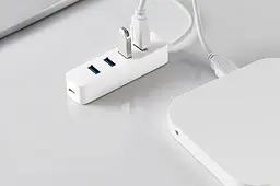 Usb-хаб Xiaomi 4xUsb 3.0 Usb-C Splitter XMFXQ01QM (JGQ4007CN) - мініатюра 4