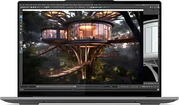 Ноутбук Lenovo Yoga Pro 7 14IMH9 Core Ultra 7 155H/4.8 ГГц/RTX 4050/6 ГБ/32/1000 ГБ Refurbished - мініатюра 2