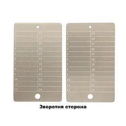 Металеві пластини Btcwallet White Plate with Seals для зберігання сід-фрази, 2 шт + 2 пломби + гравірувальна ручка - мініатюра 6