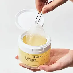 Гелеві тонер-пади для рівного тону Biodance Vita Niacinamide Gel Toner Pad 60 шт. - мініатюра 6