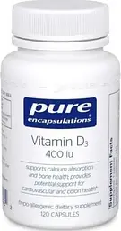 Вітамін D3 Pure Encapsulations Vitamin D3 400 МО 120 капсул