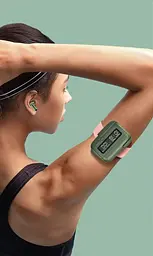 Бездротові Bluetooth навушники BPG Retro Back Clip Portable TWS 1990 (Зелені) - мініатюра 4