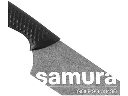 Кухонний ніж SAMURA овочевий Накірі 167 мм Golf Stonewash (SG-0043B) - мініатюра 2