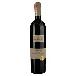 Вино Feudo Principi di Butera Merlot, красное, сухое, 0,75 л