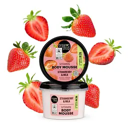 Мус для тіла Суничний йогурт Organic Shop 250 мл