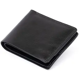 Чоловічий шкіряний гаманець GRANDE PELLE 7,5х10х2,5 см acs0015040 - мініатюра 2