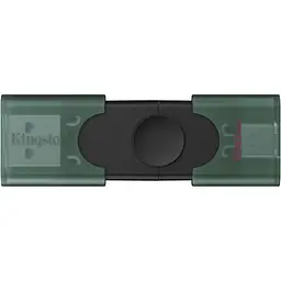Флеш-накопичувач Kingston USB Накопичувач 128GB USB 3.2 Type-A + Type-C DT DuoG2 (DTDEG2/128GB) - мініатюра 2
