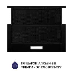 Витяжка телескопічна Minola HTL 6214 BLF 700 LED - мініатюра 3