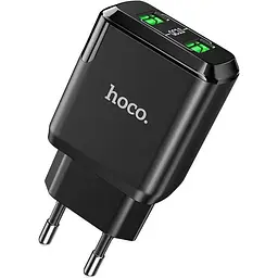 Зарядний пристрій Hoco N6 Charmer QC3.0 18W black - мініатюра 2