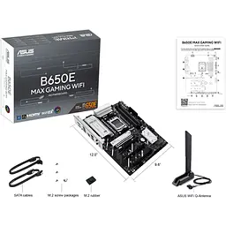 Материнська плата Asus B650E MAX Gaming WiFi Socket AM5 - мініатюра 8