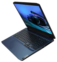 Ноутбук Lenovo 15.6" IdeaPad Gaming 3 15ARH05/AMD R5 4600H/8GB/500SSD/GF 1650-4/DOS/Blue (82EY00BQRA_) Б/в - мініатюра 2