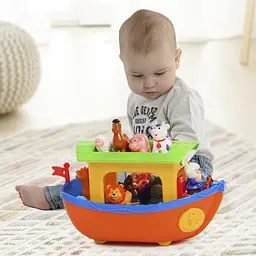 Ігровий набір Kiddieland Ноїв ковчег, укр. мова (031881) - мініатюра 9