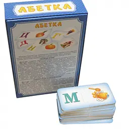 Навчальна гра "Абетка" Artos Games 0529, 33 парні картки з малюнками - мініатюра 3