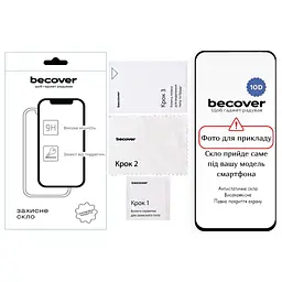 Скло захисне BeCover Apple iPhone 17 Pro Max Black (714079) - мініатюра 2