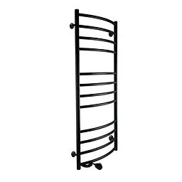 Рушникосушарка UNIO LDE EL 1200-500-12 BLK Драбинка Дуга Еліт чорна (21554) - мініатюра 3
