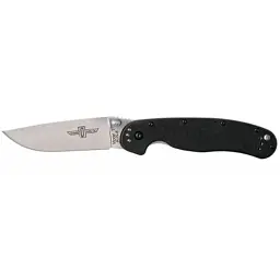 Ніж Ontario Knife RAT I AUS-8 Black (ON8848) - мініатюра 1