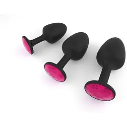 Анальна пробка Dorcel Geisha Plug Ruby XL з кулькою всередині - мініатюра 2