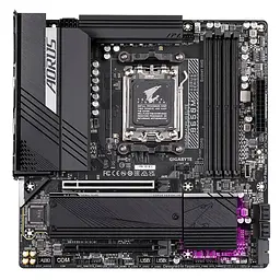 Gigabyte Материнська плата B650M AORUS ELITE sAM5 B650 4xDDR5 M.2 HDMI DP mATX