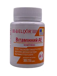 Вітамінний комплекс Elixir АЕ віт 30 капсул
