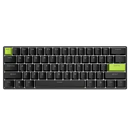 Ігрова магнітна дротова клавіатура Royal Kludge RK C61 / Mint Switch / Black