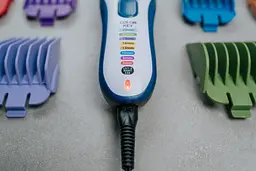 Набір для стрижки Wahl Color Pro Cordless, мережа акум., гребінець, ножиці, сталь, синій - мініатюра 8